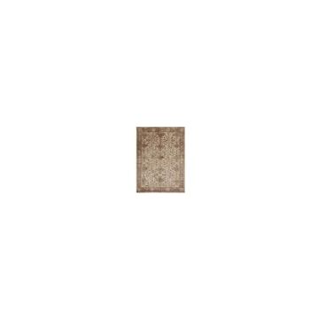 Rugsville Channing Persian Style Brown Handmade Wool Rug