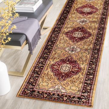 Rugsville Emagine Kashmir Silk Hand knotted Multi Rug (75 x 240 cm)