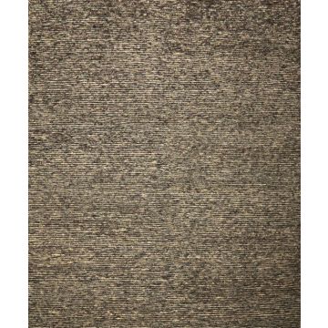 Rugsville Tibeten Stripes Ivory Black Wool Rug 38019 (150 x 240 cm)