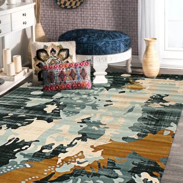 Rugsville Perla Abstract Multi Modern Rug (180 x 270 cm)