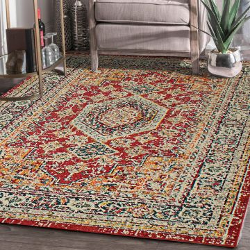 Rugsville Lindsay Oriental Red Persian Rug (150 x 240 cm)
