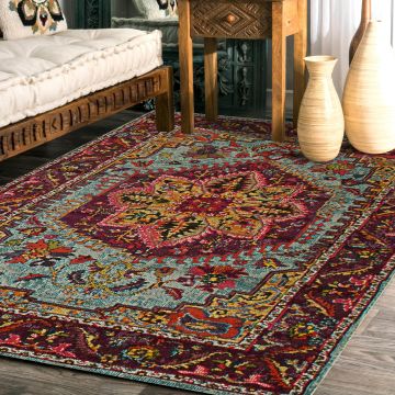 Rugsville Sidney Oriental Red Persian Rug (150 x 240 cm)
