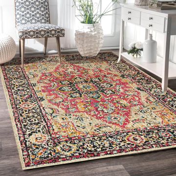 Rugsville Elliot Oriental Red Persian Rug (150 x 240 cm)
