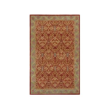 Rugsville Simone Rust Blue's Tribal Rug