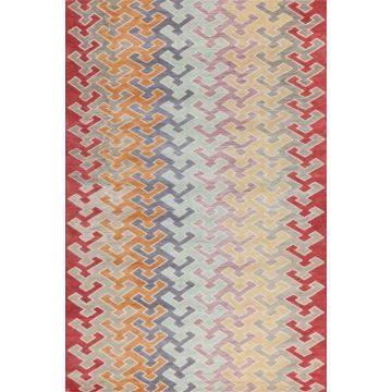 Khartoum Shutter Bohemian Paradise Handmade Wool Rug