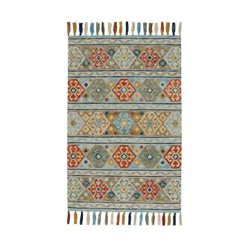 Pepper Multi Wool Handmade Rug