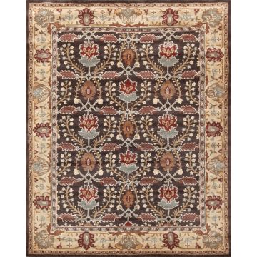 Brandon Arts & Crafts Handmade Floral Wool Rug