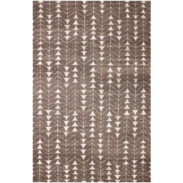 Rugsville Cedro Moroccan Beni Ourain Brown Rug (150 x 240 cm)