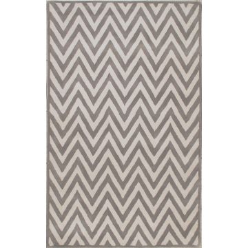 Rugsville Hayden Zig Zag Rug Gray (150 x 240 cm)