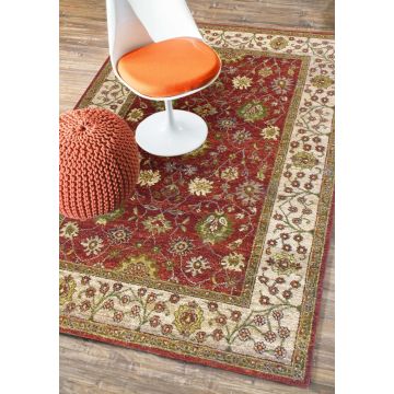 Rugsville Mahal Oriental Vegetable Dyes Wool Rug 10306
